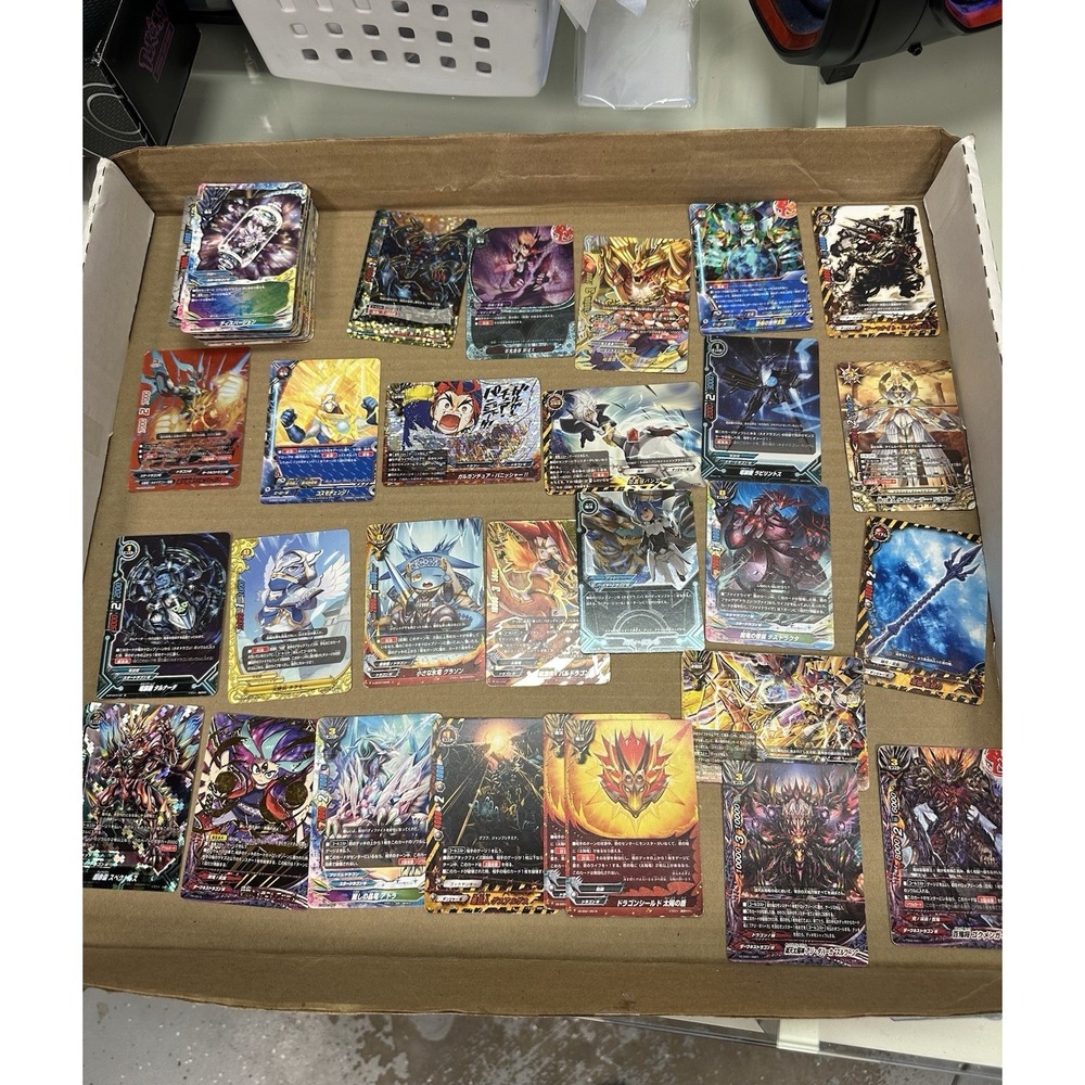 Future Card Buddyfight Bulk Lot Many foils rare cards lp-damaged see‎ pics!